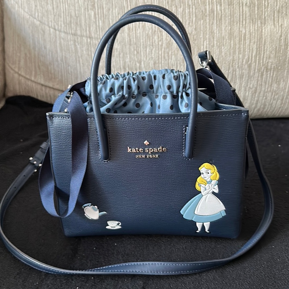 NWOT Kate Spade x Disney Alice in Wonderland Crossbody Purse Bag